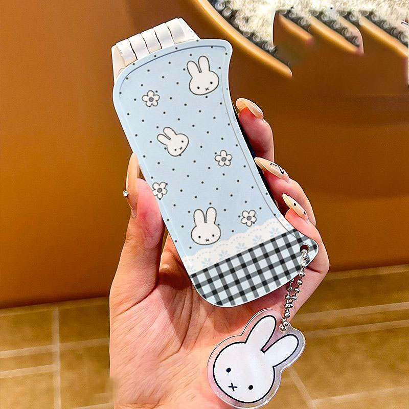 Travel Accessories Japan - Cute Miffy Foldable Hair Brush with