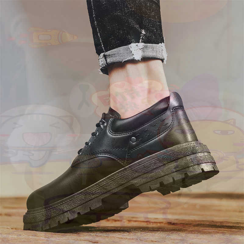 Travel Accessories For 6 Year Old - Dark Natural Leather Fashion Trainers Tennis