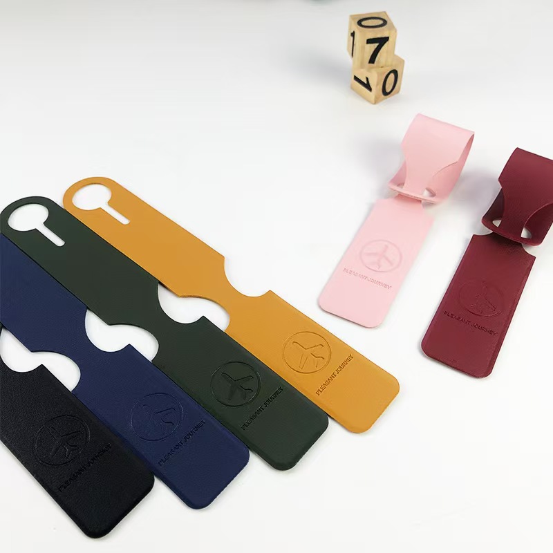 Travel Accessories List - Personalized Travel Luggage Tag PU Leather