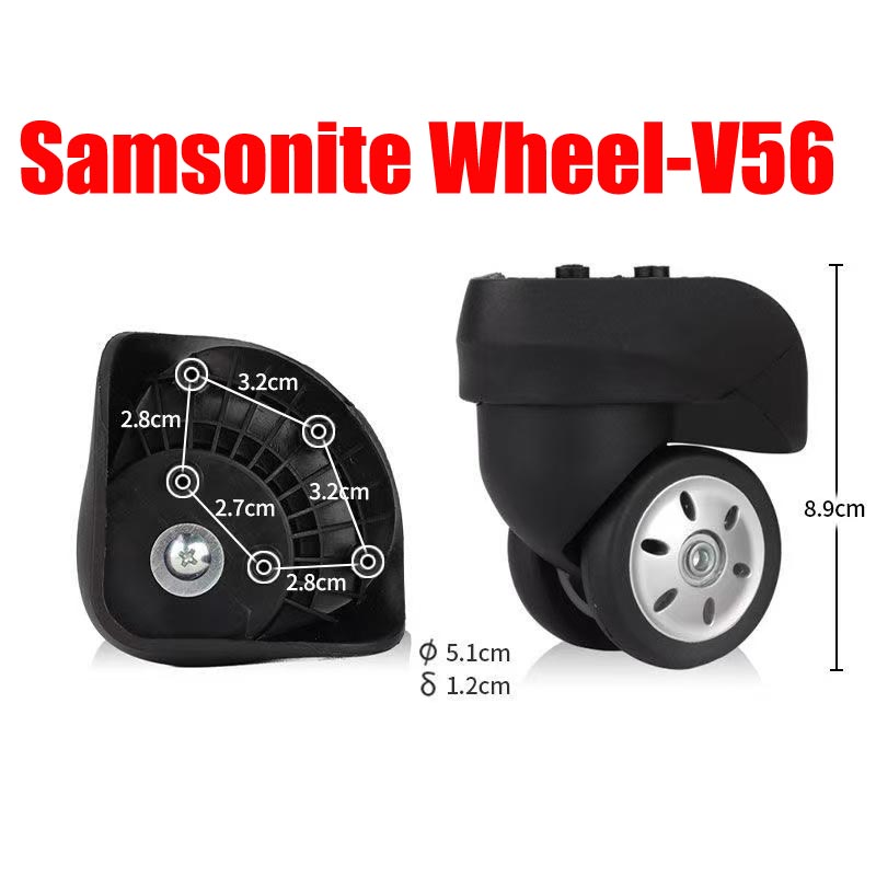 for Samsonite V56 wheel replac - Travel Accessories Samsonite recension och pris
