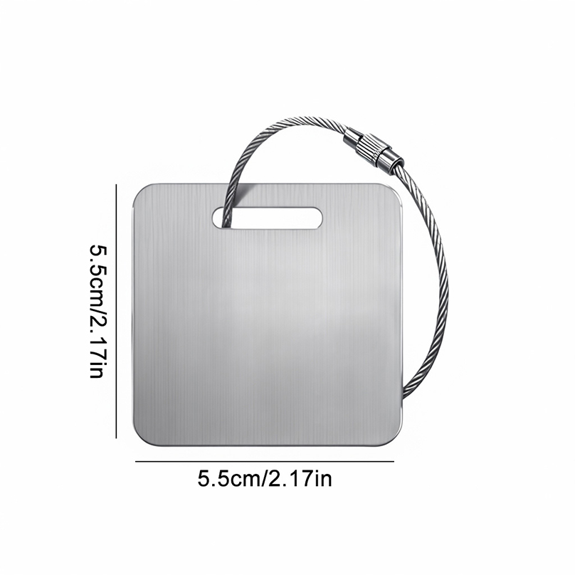 Custom Name Luggage Tag Laser  - Travel Accessories List recension och pris