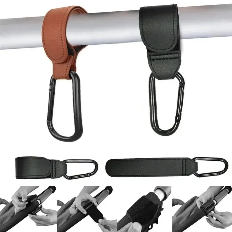 Baby Stroller Hook Fashion PU  - Travel Accessories For 6 Year Old recension och pris