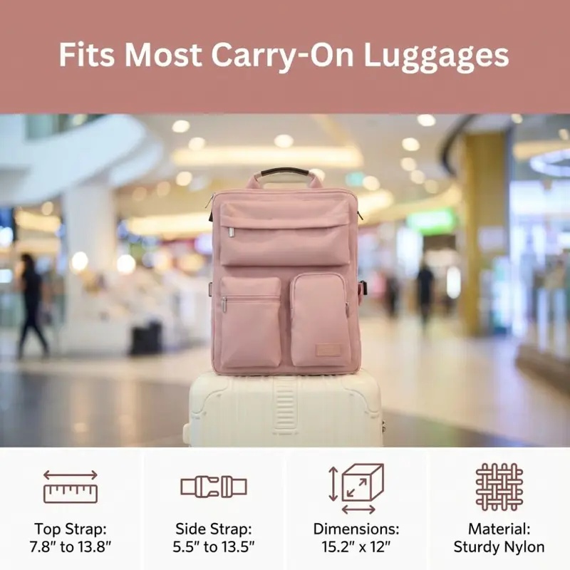 Multi‑Pockets Luggage Organize - Travel Accessories List recension och pris