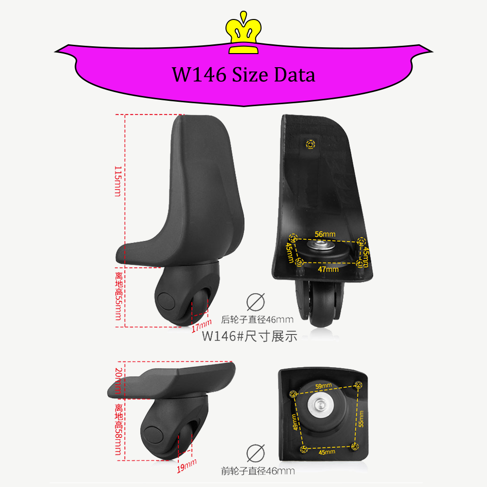 For Samsonite Replacement Whee - Travel Accessories Samsonite recension och pris