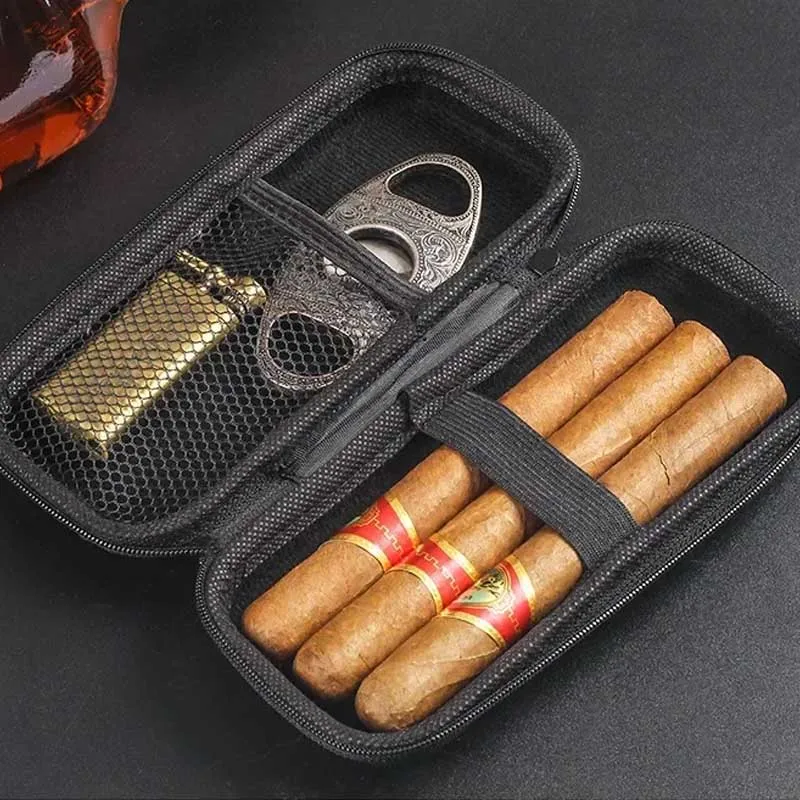 Portable Cigar Case EVA Light  - Travel Accessories Us recension och pris