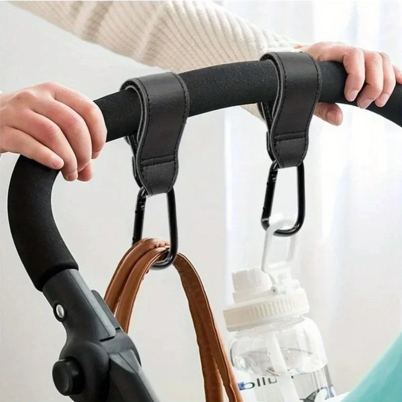 Baby Stroller Hook Fashion PU  - Travel Accessories For 6 Year Old recension och pris