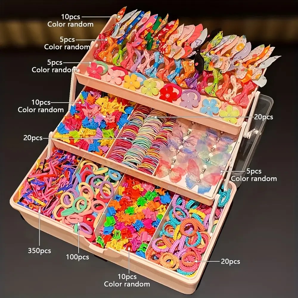 555 Pieces Suitable for Girls’ - Travel Accessories For 6 Year Old recension och pris
