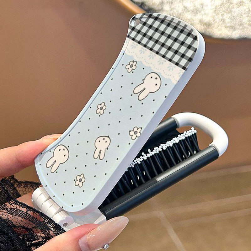Cute Miffy Foldable Hair Brush - Travel Accessories Japan recension och pris