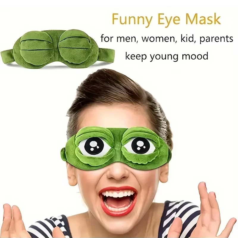 Frog Shaped Eye Mask Party Gam - Travel Accessories Us recension och pris