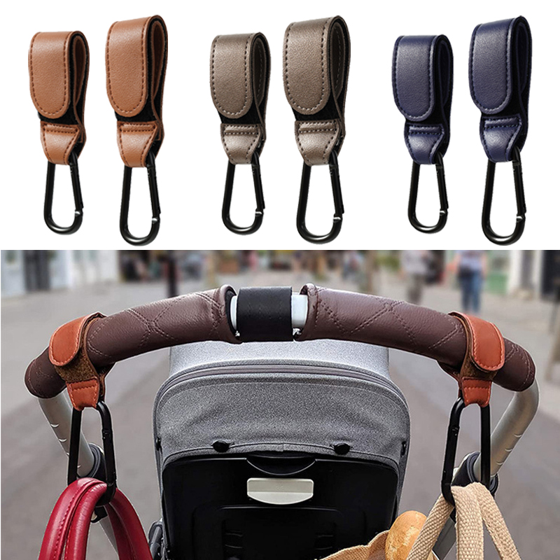 Baby Stroller Hook Fashion PU  - Travel Accessories For 6 Year Old recension och pris