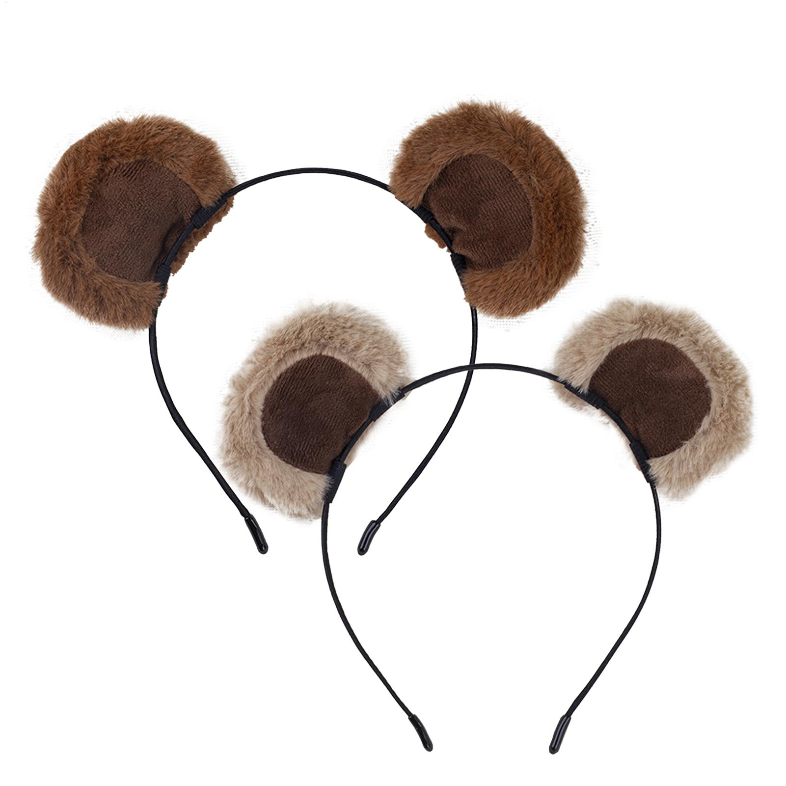 Plush Bear Ear Headbands Soft  - Travel Accessories For 6 Year Old recension och pris