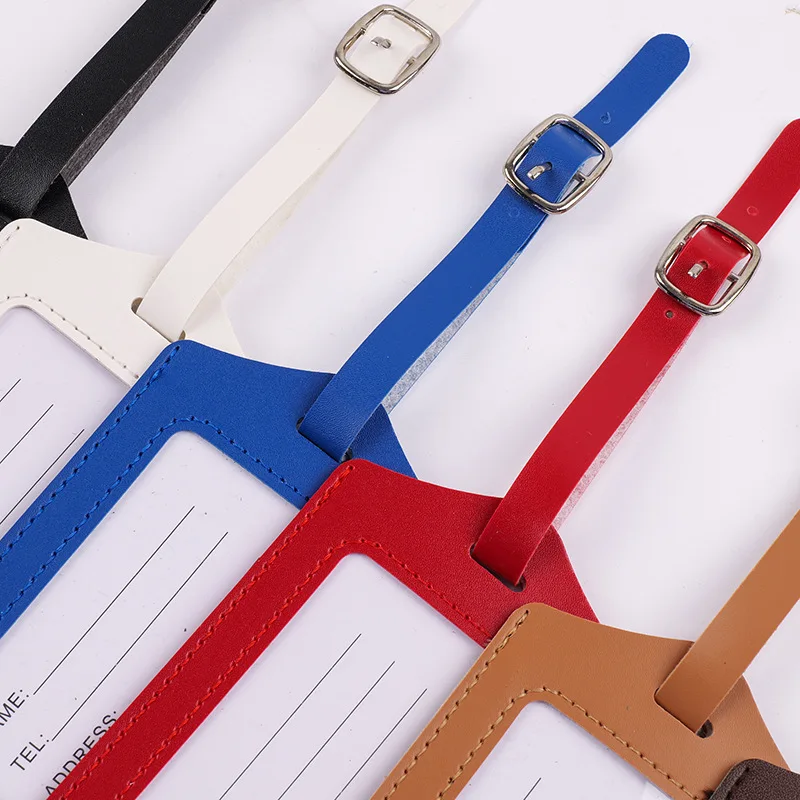 New PU Leather Luggage Tag Sui - Travel Accessories List recension och pris