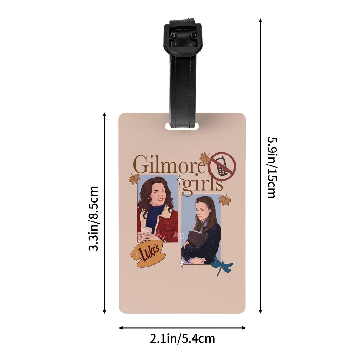 Gilmore Girls Graffiti Luggage - Travel Accessories List recension och pris