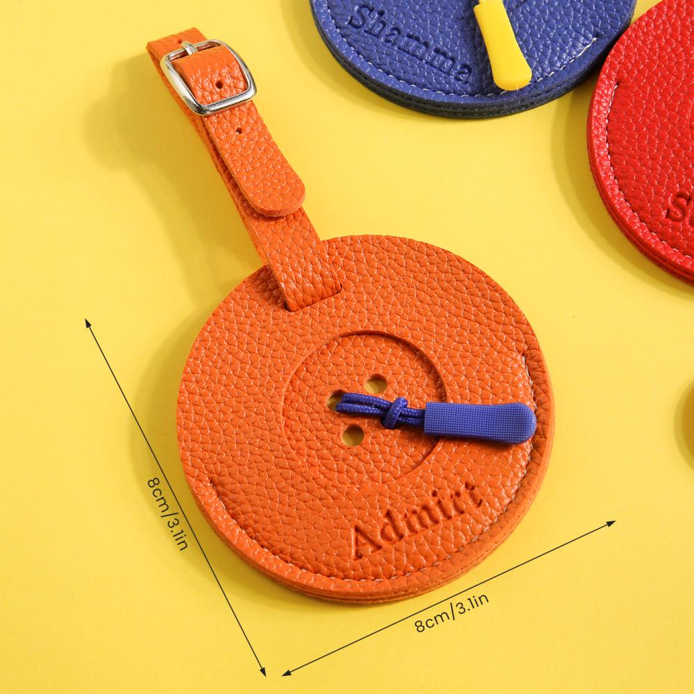 Personalized Embossed Name Lug - Travel Accessories Luggage Straps recension och pris