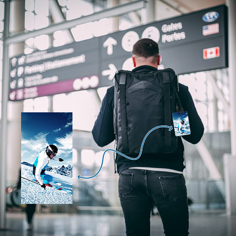 Custom Photo Luggage Tag, ID,  - Travel Accessories List recension och pris