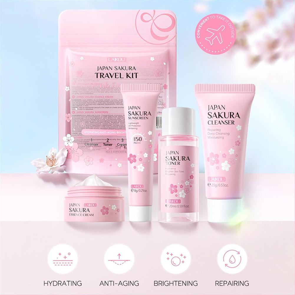 Sakura Skin Care Set facial Cl - Travel Accessories Japan recension och pris