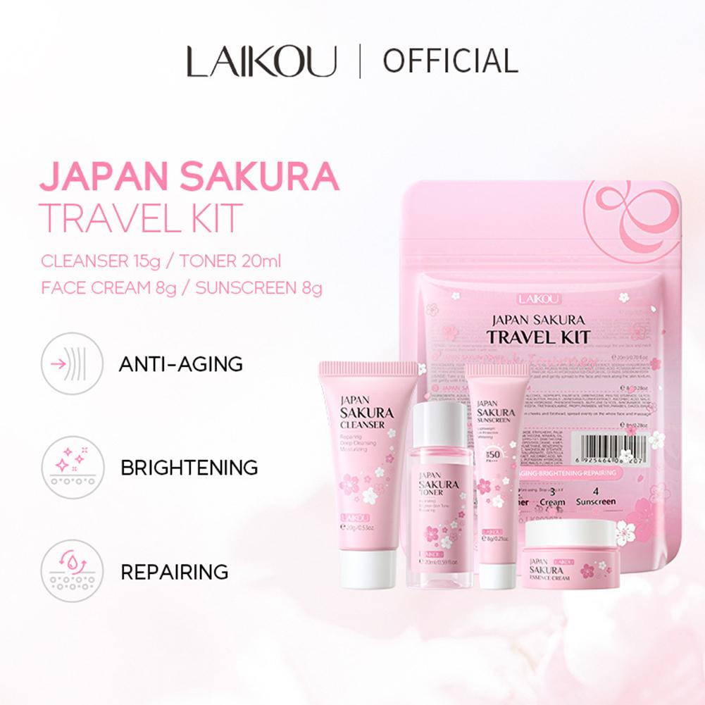 Sakura Skin Care Set facial Cl - Travel Accessories Japan recension och pris
