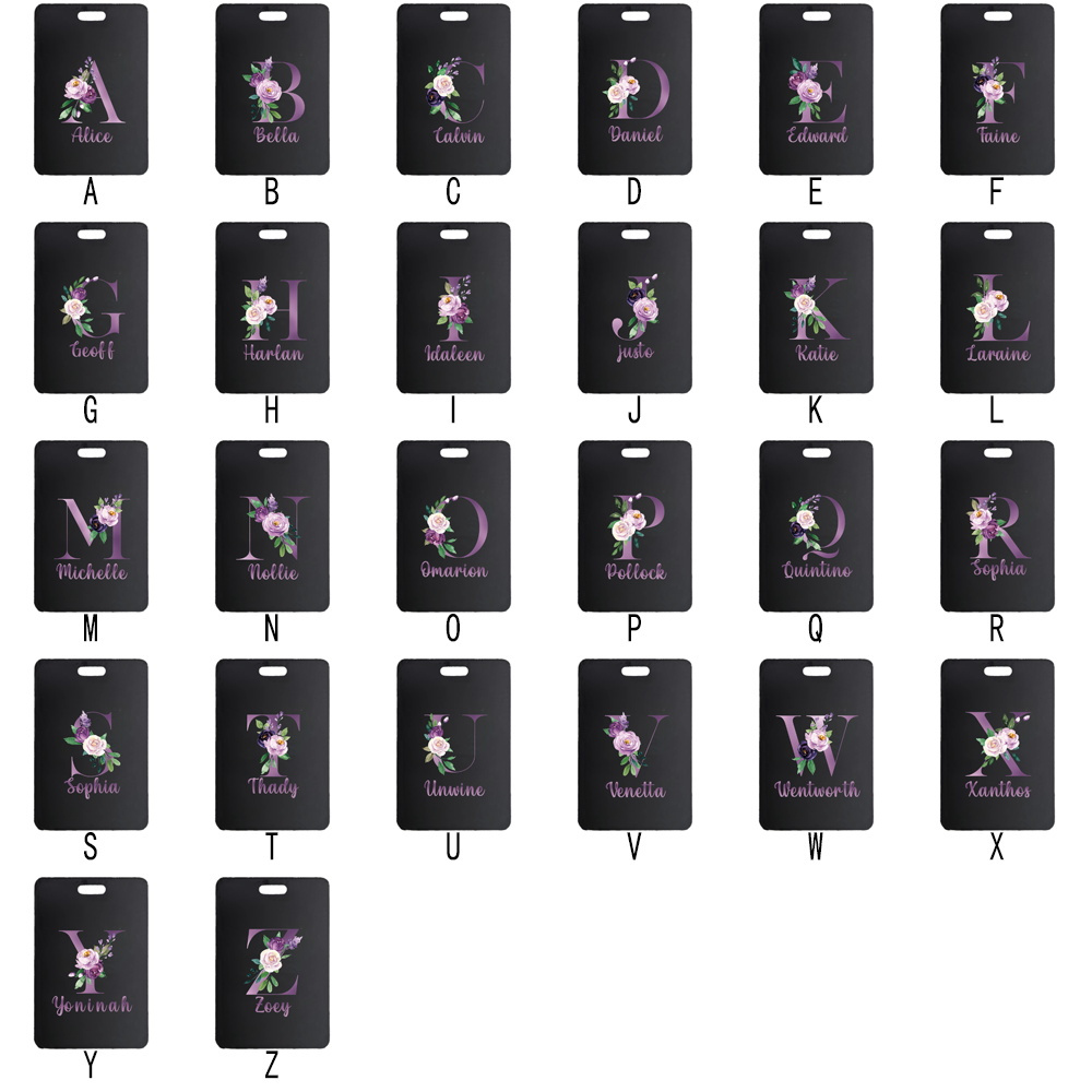 Customized Name Luggage Tag PU - Travel Accessories Luggage Straps recension och pris