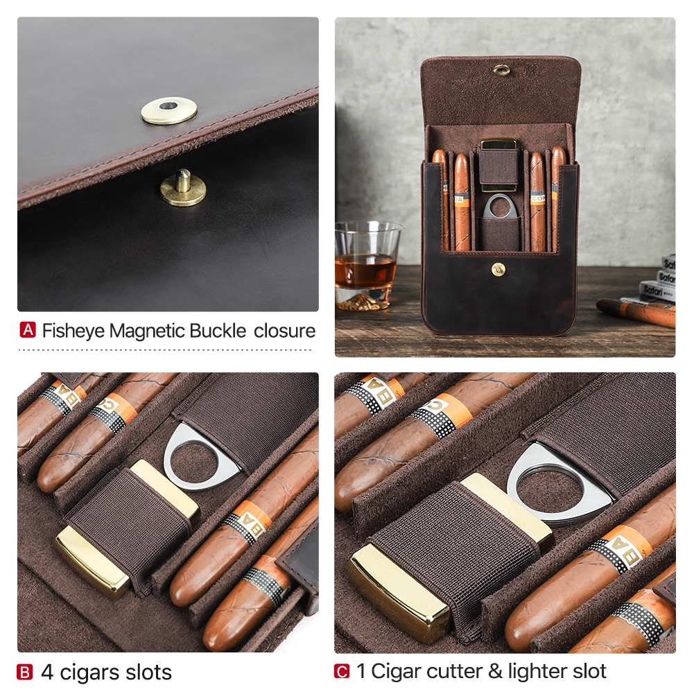 CONTACT'S FAMILY Genuine Leath - Travel Accessories Us recension och pris